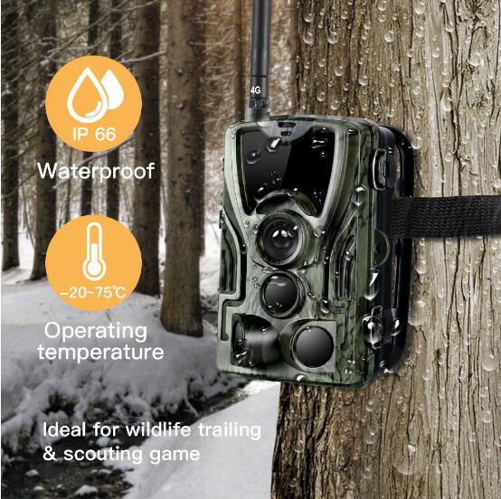 4G MMS outdoor waterproof wild animal infrared tracking camera